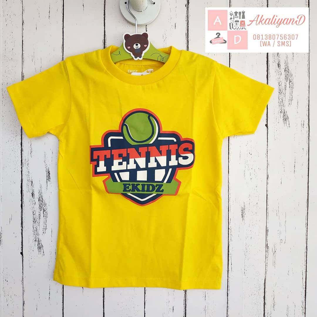 Kaos Anak Cowok EKIDZ seri Tennis Baju Anak Balita Terbaru
