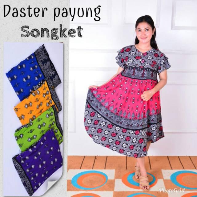 Daster payung tatto pakaian wanita kekinian blouse grosir baju murah wanita batik modern tanah abang