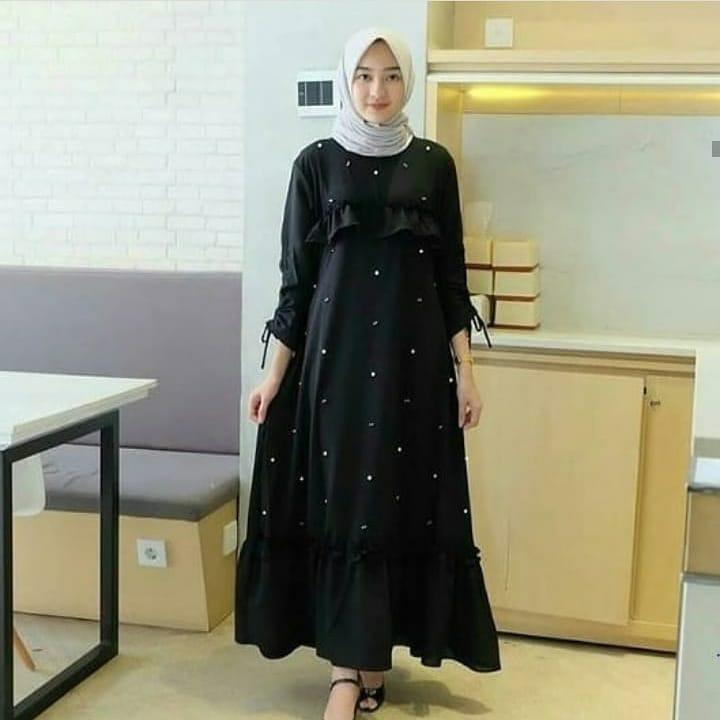 Baju Original Gamis Sani Dress Balotelly Baju Muslim Terbaru 2018 Baju Wanita Gamis Casual Baju Terusan Panjang Gaun Pesta Murah Remaja