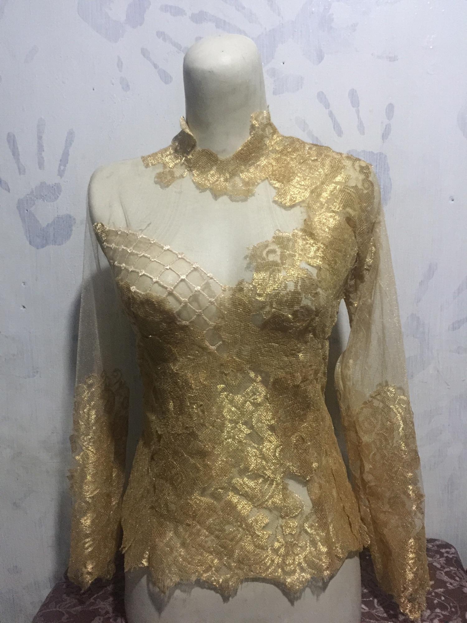 Kebaya bordir pengantin