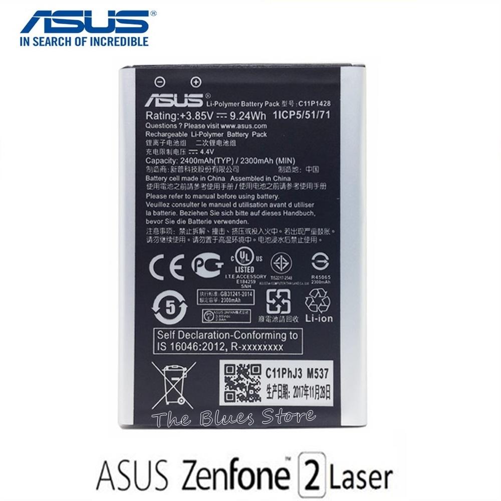 Asus Baterai Batre Battery C11P1501 (3000mAh) Battery for Asus Zenfone 2 Laser Atau Selfie 5.5Inch - Original