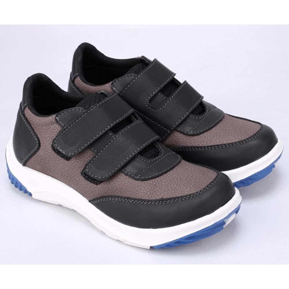 Ukuran 31-35 Sepatu Anak Laki-Laki Cowok Tanpa Tali Warna Coklat CJR CFD 054 CR