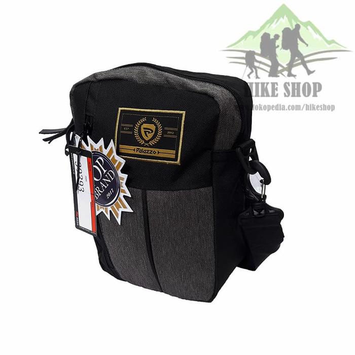 EKSKLUSIF!!! Tas Selempang Palazzo 39393 Brown Not Eiger/Kalibre/Bodypack Murah Asli Branded Import