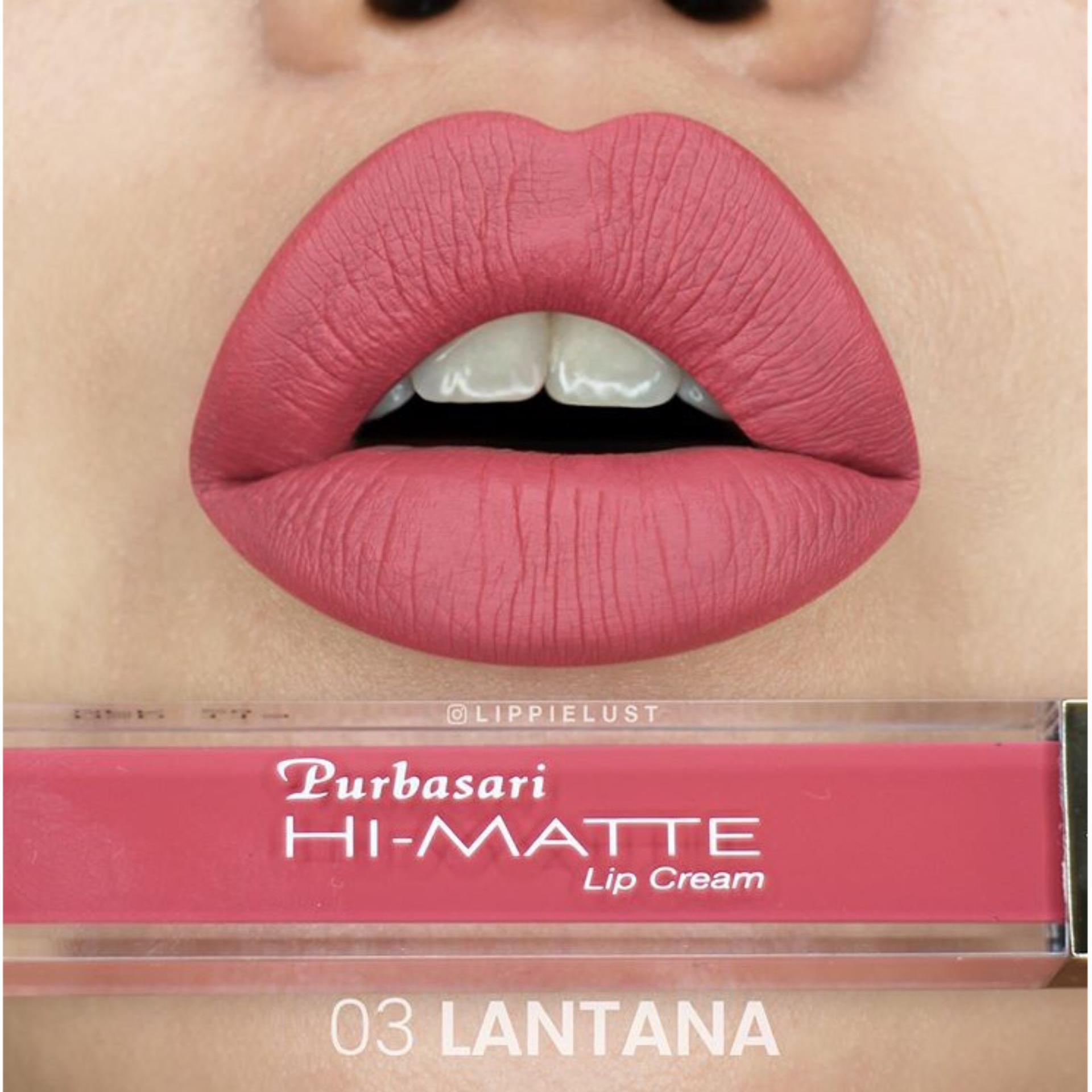 Purbasari Hi-matte Lip Cream - 03 Lantana