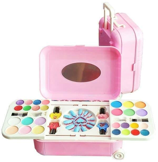 Barbie Make Up Fashion n Nail Art Set Mainan Anak Perempuan Meja Koper Barbie Make Up Fashion n Nail Art Set Mainan Anak Perempuan Meja Koper