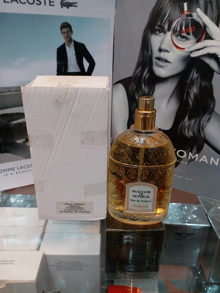 Original Parfum Guerlain Mouchoir De Monsieur Tester