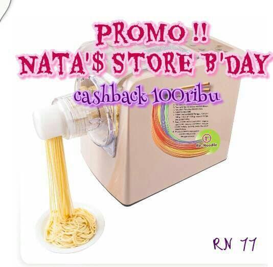 BEST SELLER!!! Re noodle RN-77 / Mesin Mie Otomatis / Noodle & Pasta Maker - DGuowN