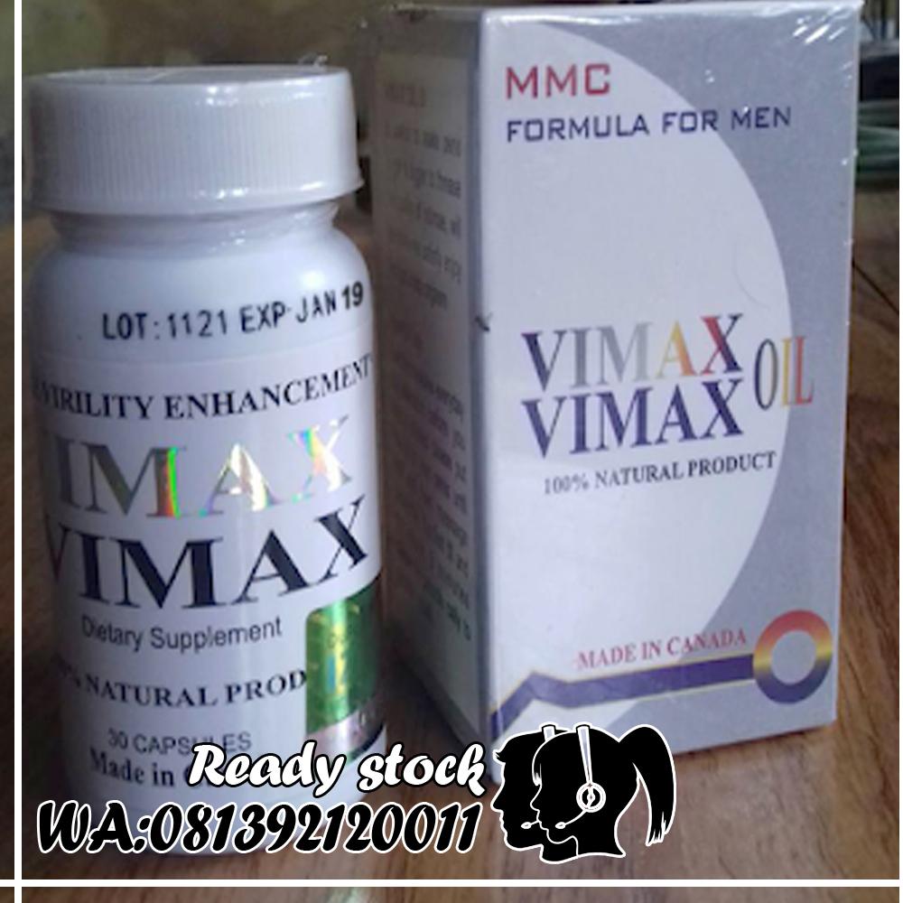 PAKET PROMO Obat Herbal Pembesar-P-enis-Vima-x-Capsule+Vima-x-oil-Original-Asli-Canada