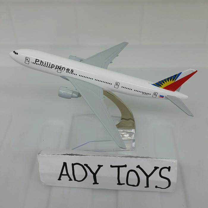 Miniatur Pajangan Pesawat Passenger Plane Model PHILIPPINES