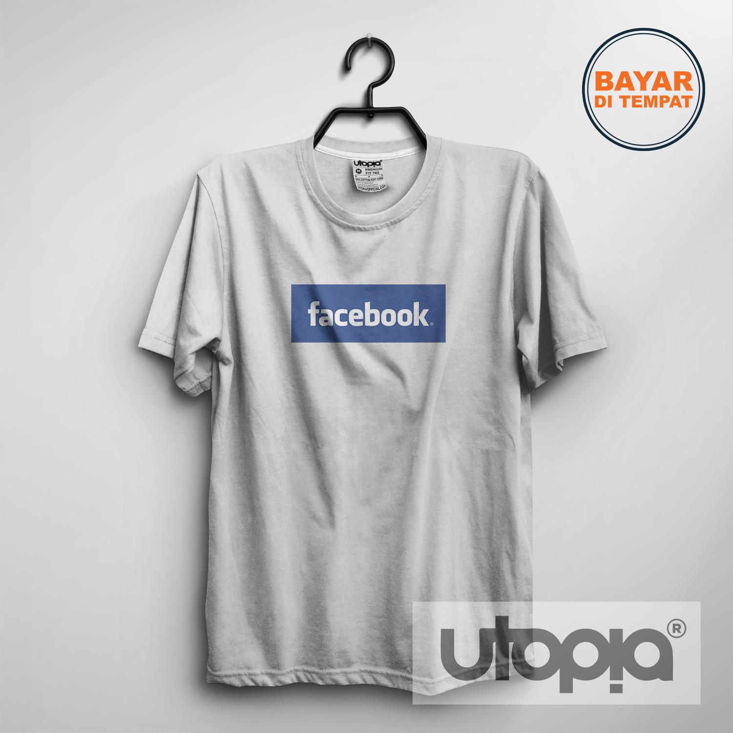 UTOPIA - Kaos T-shirt Distro Pria / Wanita - Facebook
