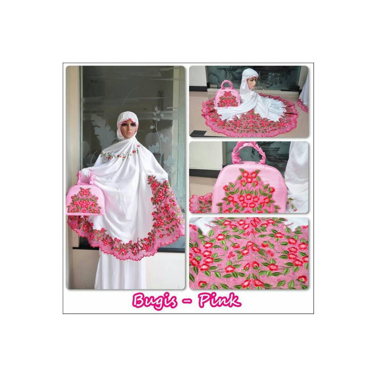Mukena Pink Bugis