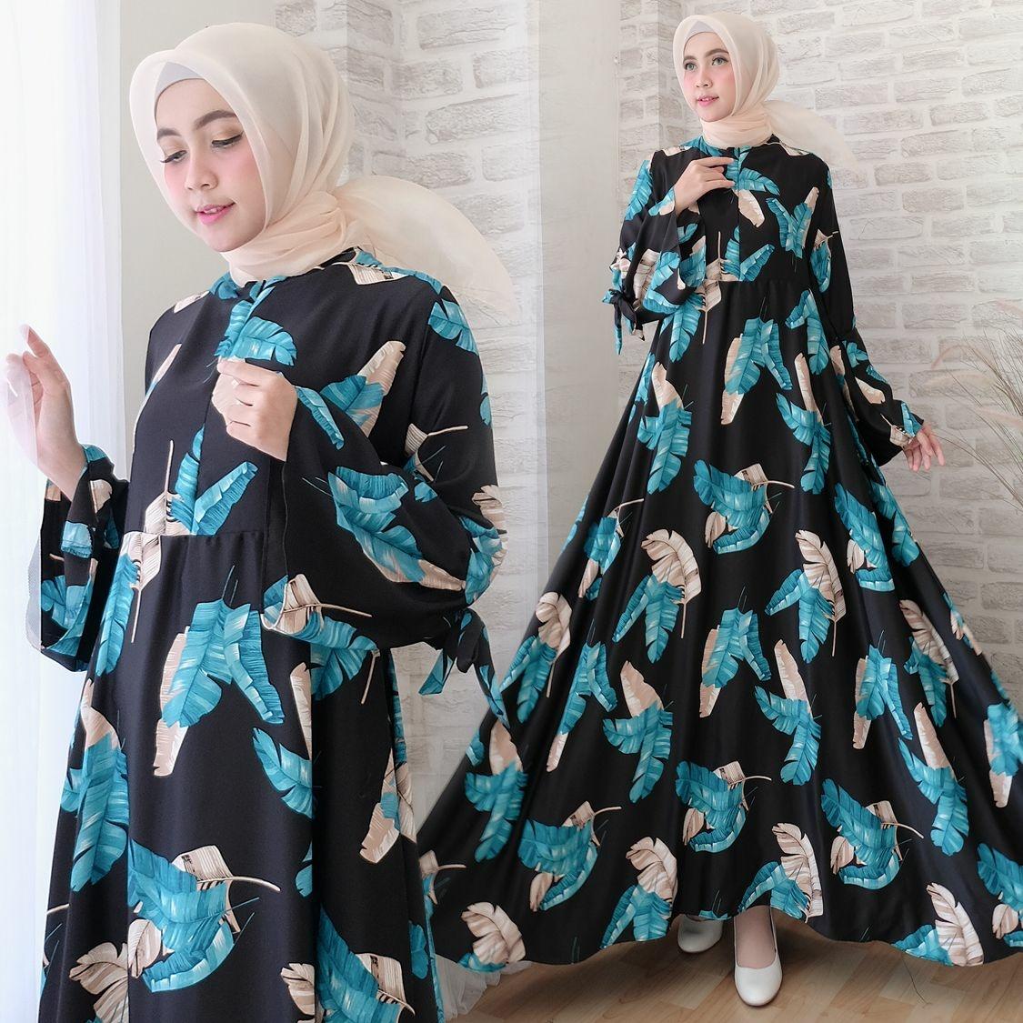 Snowshop Gamis Syari Amika - Maxi Muslim / Baju Muslim / Stelan Muslim / Dress Muslim / Gaun / Pasmina / Fashion Muslim / Balotelly