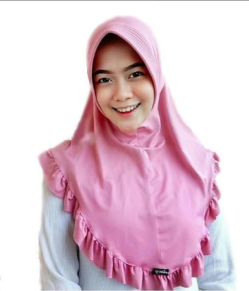 Jilbab / Hijab Instan khimar rempel Jersey