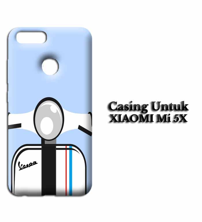 Casing XIAOMI Mi 5X Vespa white Hardcase Custom Case Se7enstores
