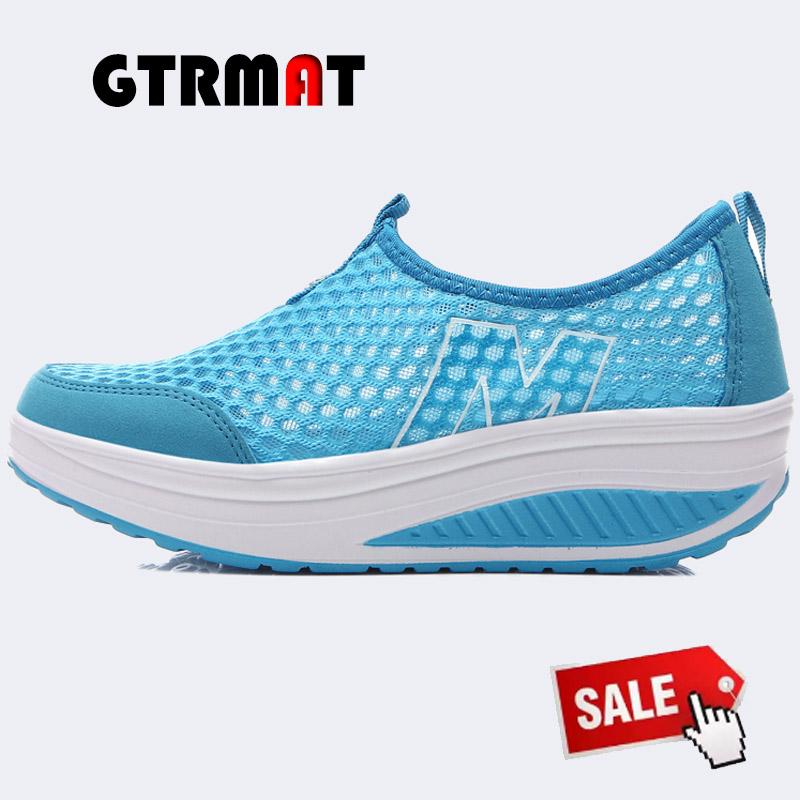 GTRMAT Plus Ukuran EU 35-42 Wanita Fashion Sepatu Sepatu Olahraga Kasual Bernapas Nyaman Sepatu Fashion Wanita Sepatu Olahraga Sepatu