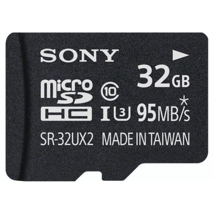 Sony Microsdhc UHS-I U3 Class 10 (95MB/S) 32GB + SD Adapter Original