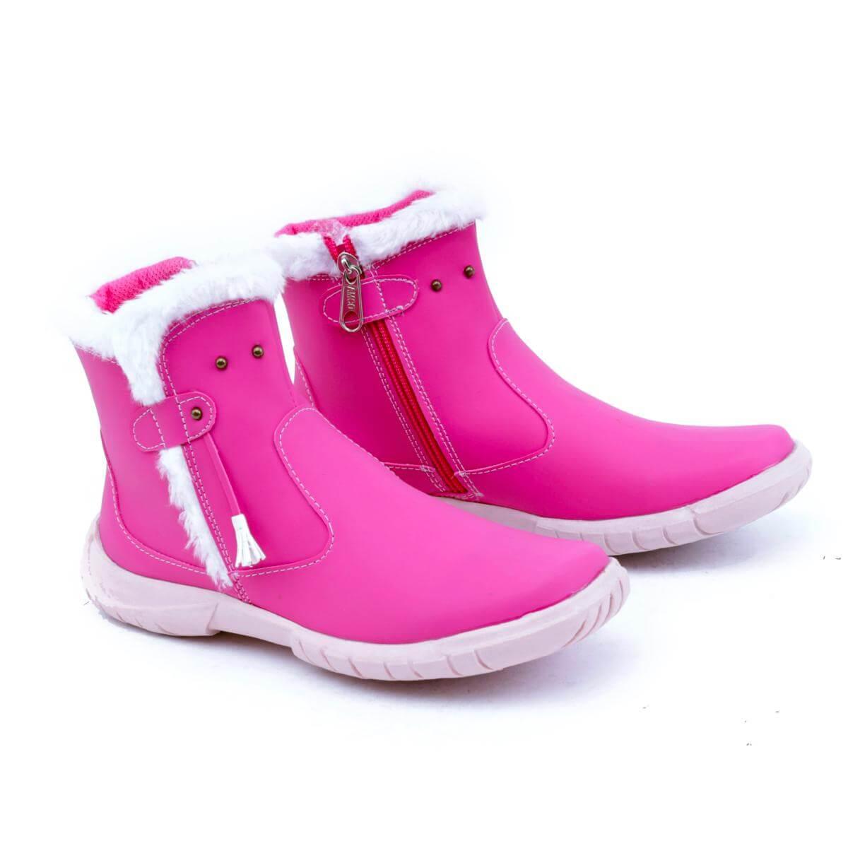 Garsel Shoes Sepatu Sneakers Anak Cewe Pink GW 9542