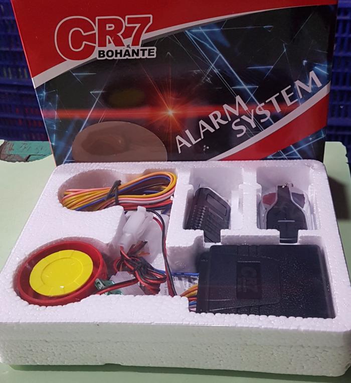 Alarm Motor Remote Starter CR7 BHT Bohante Alarm Silence Mode WMP0004