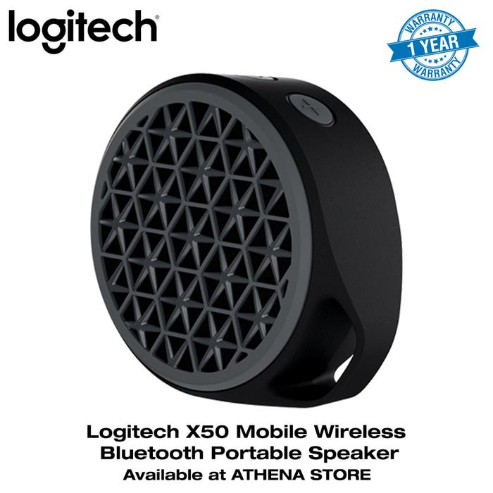 Referensi LOGITECH X50 Mobile Wireless Bluetooth Portable Speaker X 50 Original speaker aktif / speaker laptop / speaker super bass