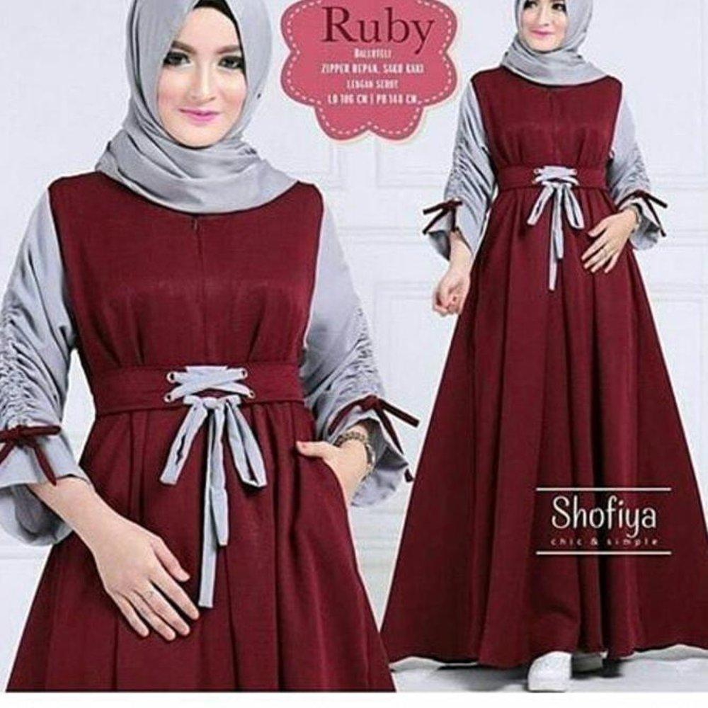 Busana Muslim Dress Ruby 