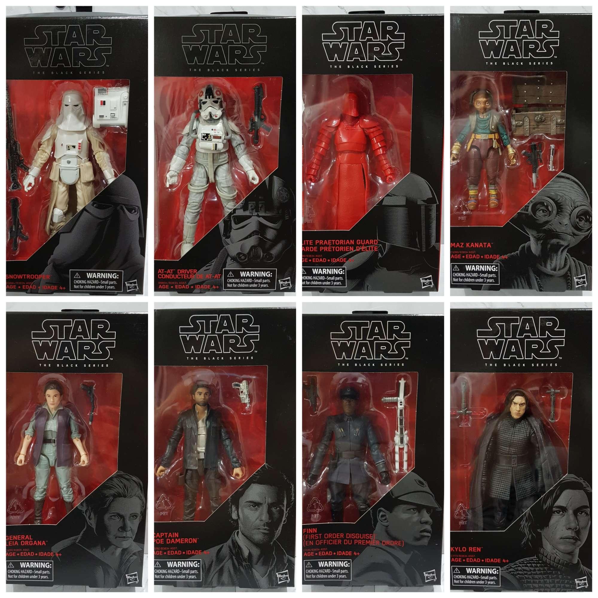 Star Wars Black Series Set of 8 (NEW MISB) Original by Hasbro