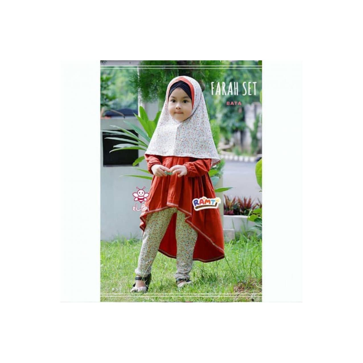 hijab anak cantik I jual baju muslim bayi murah I hijab anak I Farah