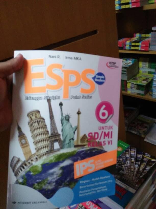 Hemat 10%!! Esps Ips Kls 6Sd Erlangga - ready stock