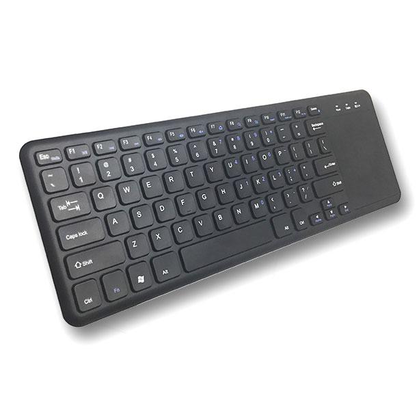 Keyboard Wireless dengan Touchpad