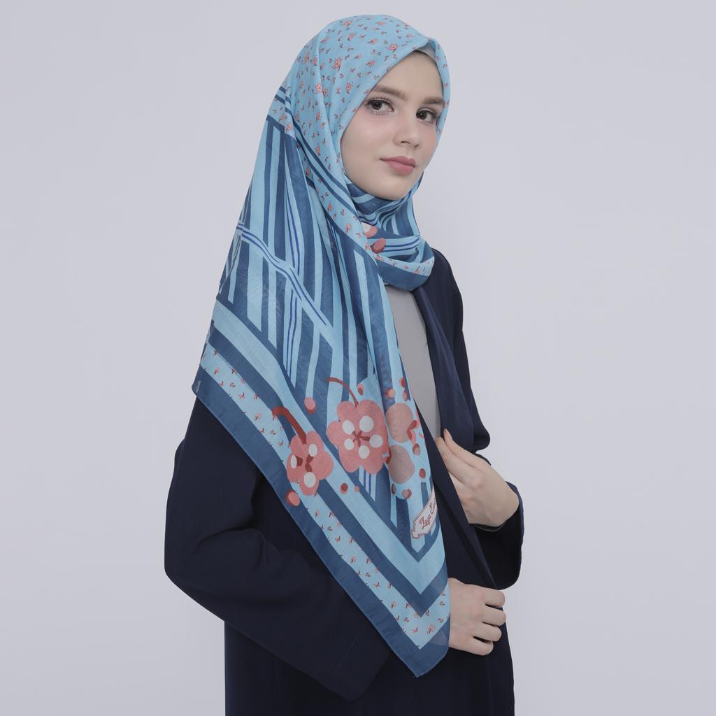 Kerudung Zoya Hijab Segiempat - Farnaz Scarf