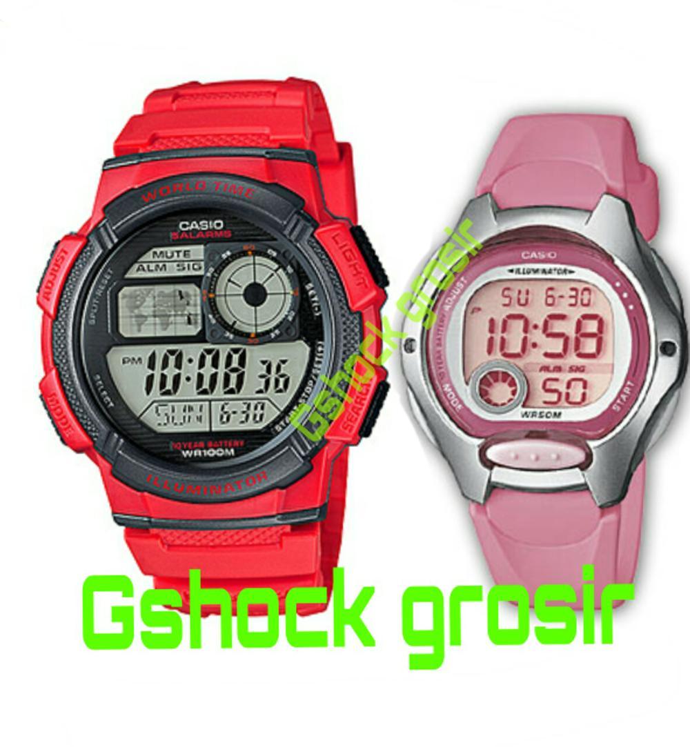 JAM Tangan CASIO COUPLE ORIGINAL (GSHOCK GROSIR26) MMBKL