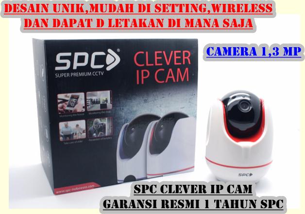 SPC clever IP cam IP camera cctv babycam - Merah