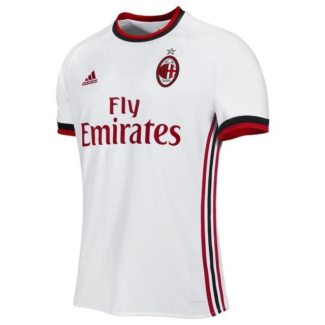 chonoa store -AC MILAN CLUB Jersey Bola Shirt Jersey ac milan AWAY Ukuran S M L XL Elegant Murah