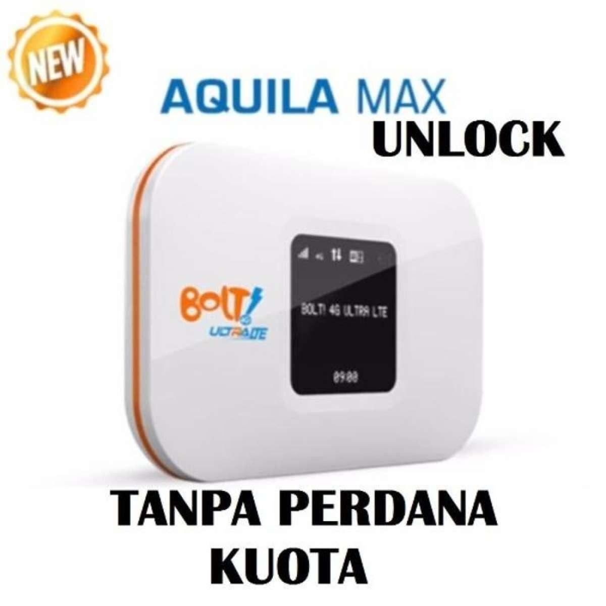 Bolt Aquila Max Modem Wifi 4G LTE 3000Mah-UNLOCK (tanpa kartu)