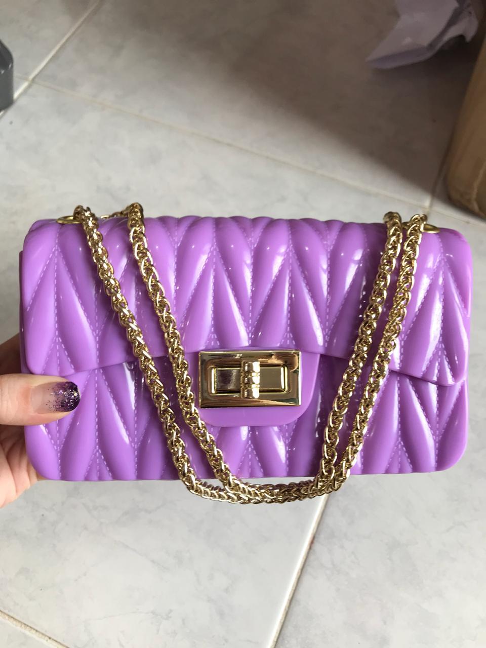 Tas Jelly Glossy High Quality New Tas Import Batam (1kg muat 3 tas)