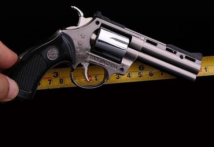 PROMO - Korek Api Gas Pistol Revolver Phyton Magnum Barang Unik Banget