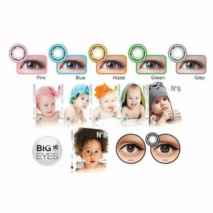 Promo - SOFTLENS N8 BABY BIG EYES DIAMETER 16MM Original
