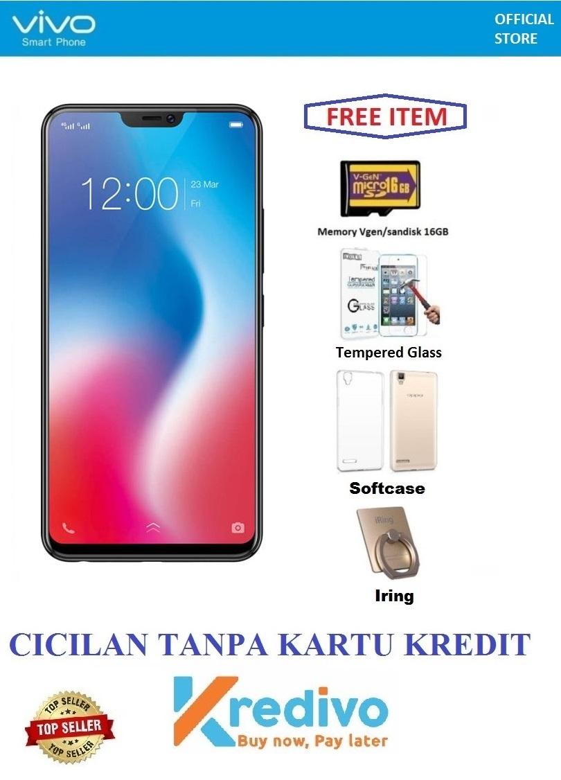 Vivo V9 Ram 6/64GB - Bisa Cicilan Tanpa Kartu Kredit + Free 4 Items