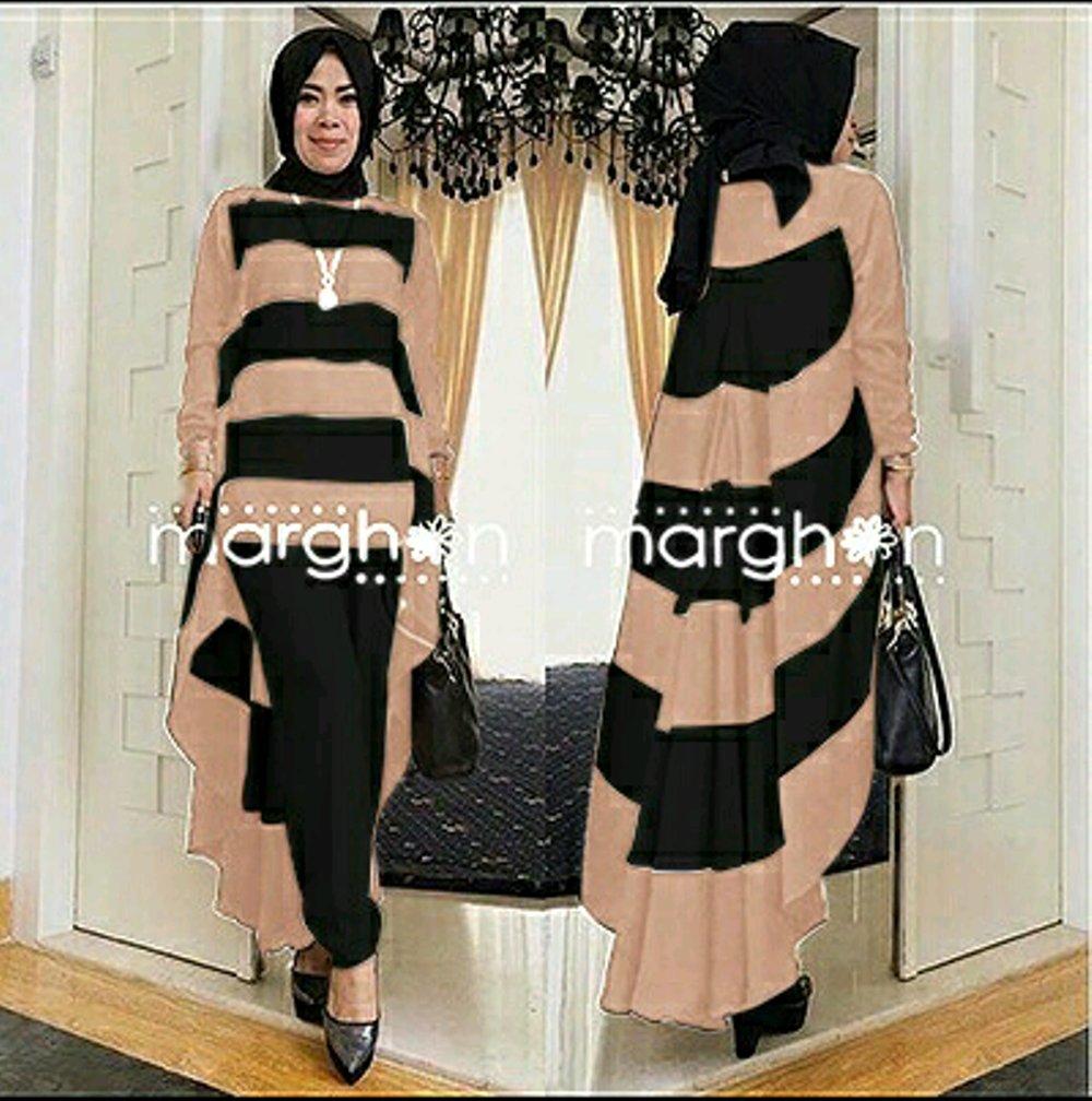 KANAKA SET SETELAN TREND GAMIS MURAH SYARI KHIMAR BAJU MUSLIM WANITA FASHION WANITA di lapak almellshopp almellshopp
