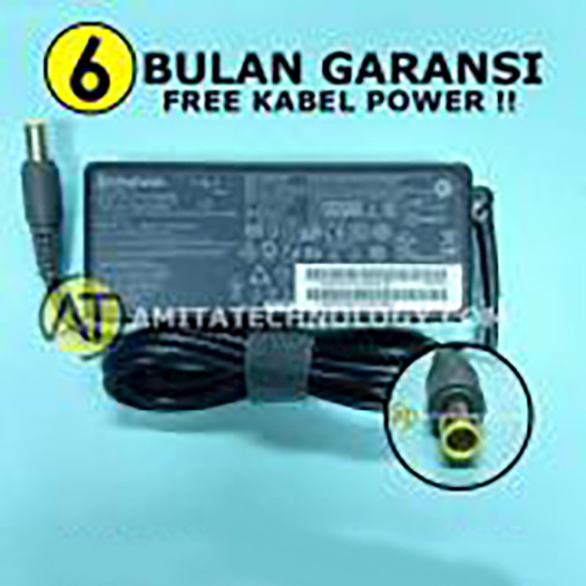 Amita - Adaptor Charger Laptop ORIGINAL Lenovo 20V 4.5A Pin Jarum THINKPAD T410 X61