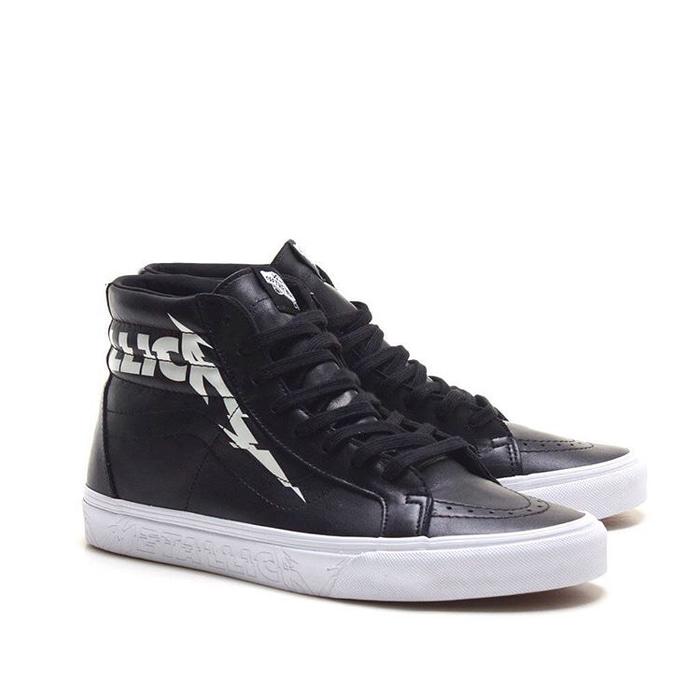 HARGA DISKON!!! Vans Original X Metallica Sk8-Hi Reissue S/S 18 Bnib
