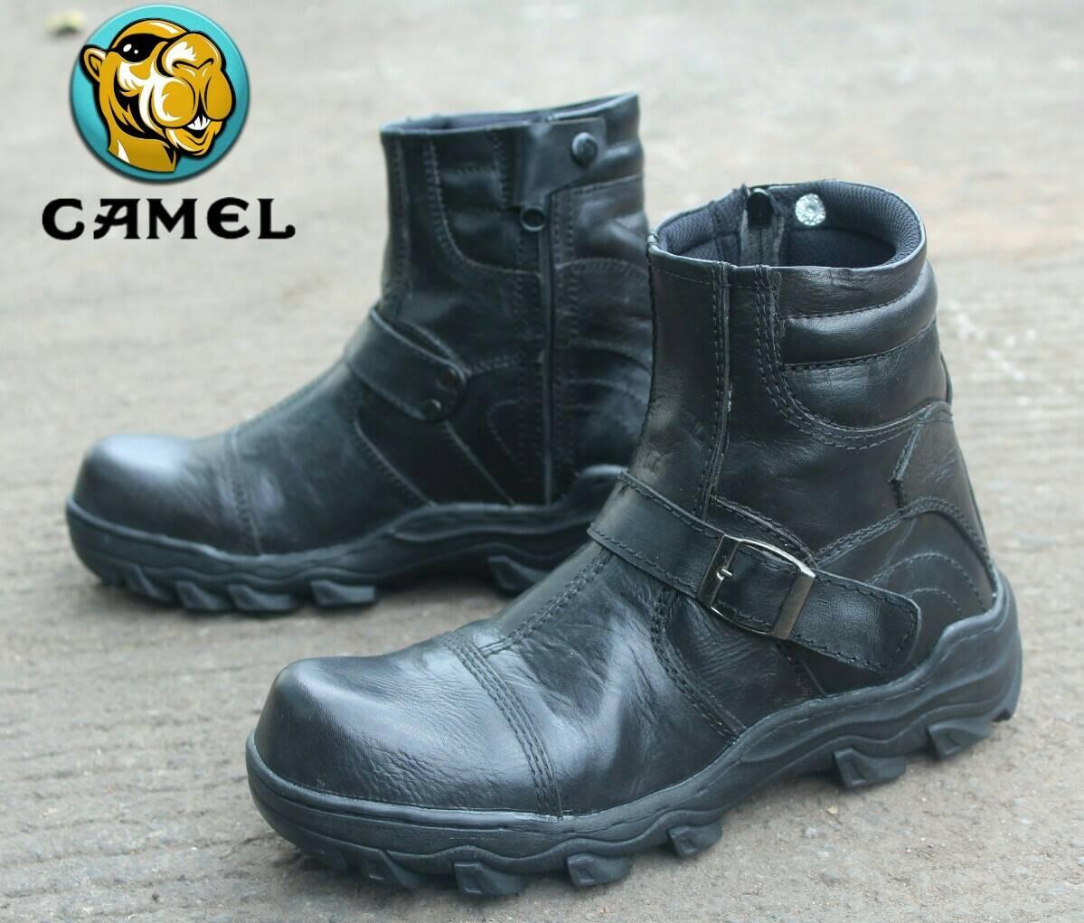 sepatu kerja proyek pria CAMEL sepatu boots safety work pria