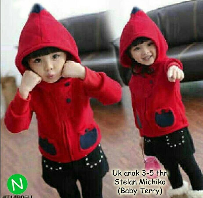 37180- stelan anak michiko / baju anak / baju murah / baju atasan anak / Baju atasan anak laki laki / Baju wanita murah / baju anak jumbo / dress anak / baju anak polos / hoodie anak / kemeja wanita
