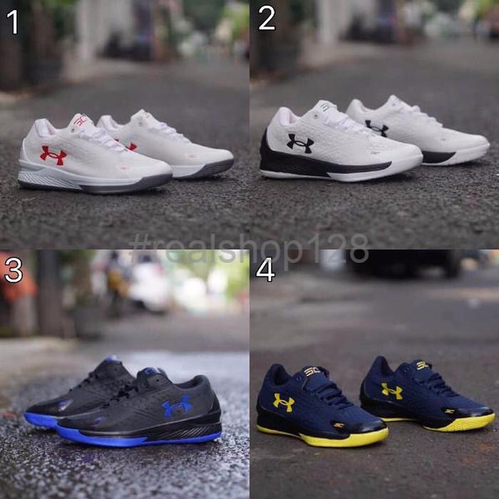 HOT SPESIAL!!! Promo Terbaru Sepatu Basket Under ArmourWarior Low Basket pria - xLvHmL