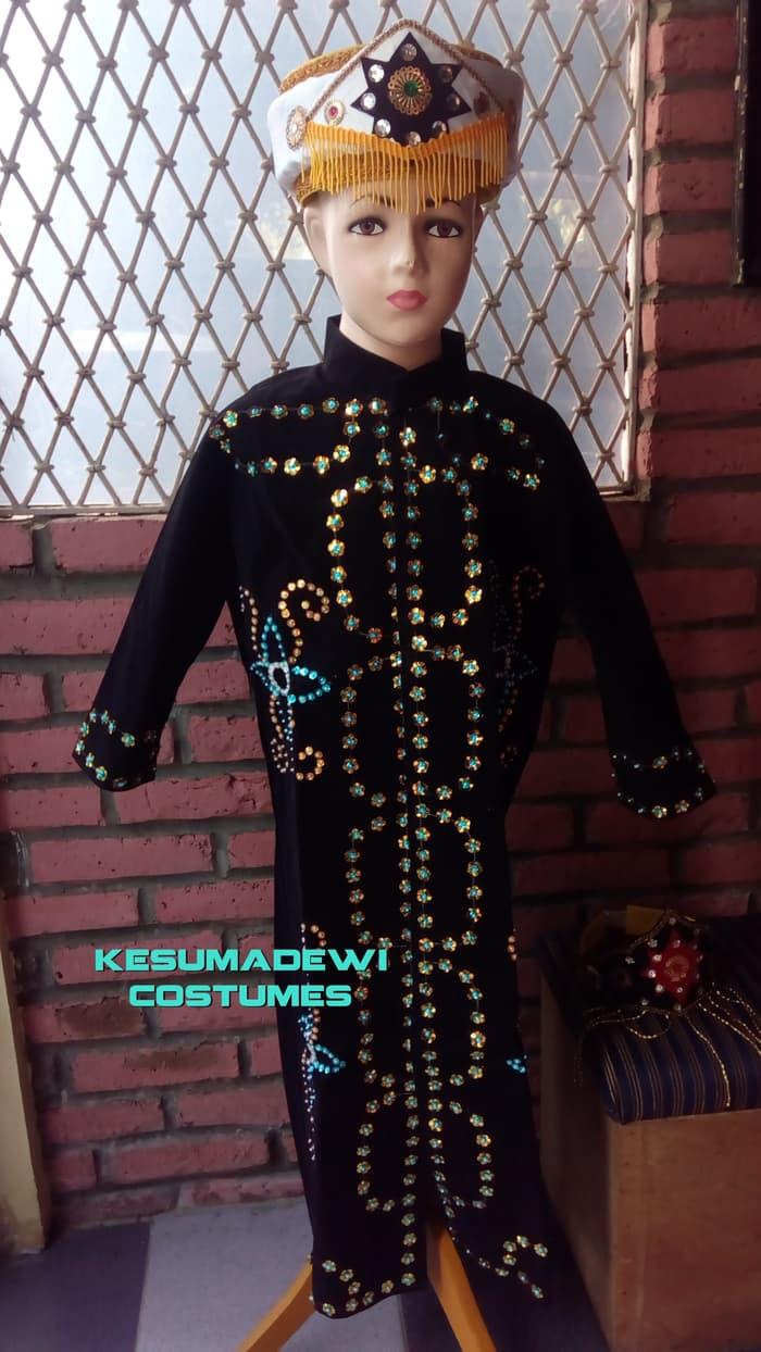 Terbaru! Betawi Sd4-6| Baju Adat Karnaval Pawai Parade Pentas Seni Anak Pria - ready stock
