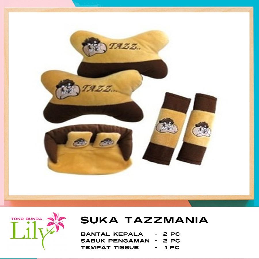 Suka Tazzmania-Bantal 3 in 1 Tazzmania