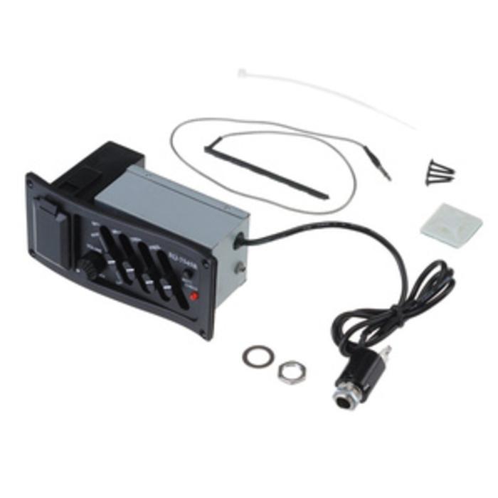 SALE - Preamp Gitar Akustik Amplifier EQ 7545R + Pickup piezo 4 Band Grosir original