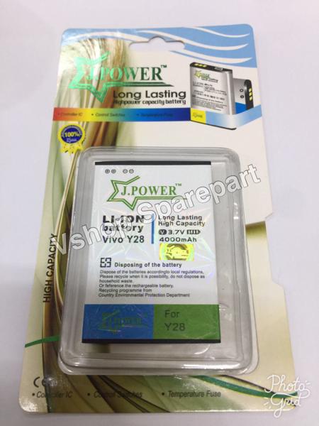 Batre Baterai Vivo Y28 Double Power Merek JPOWER