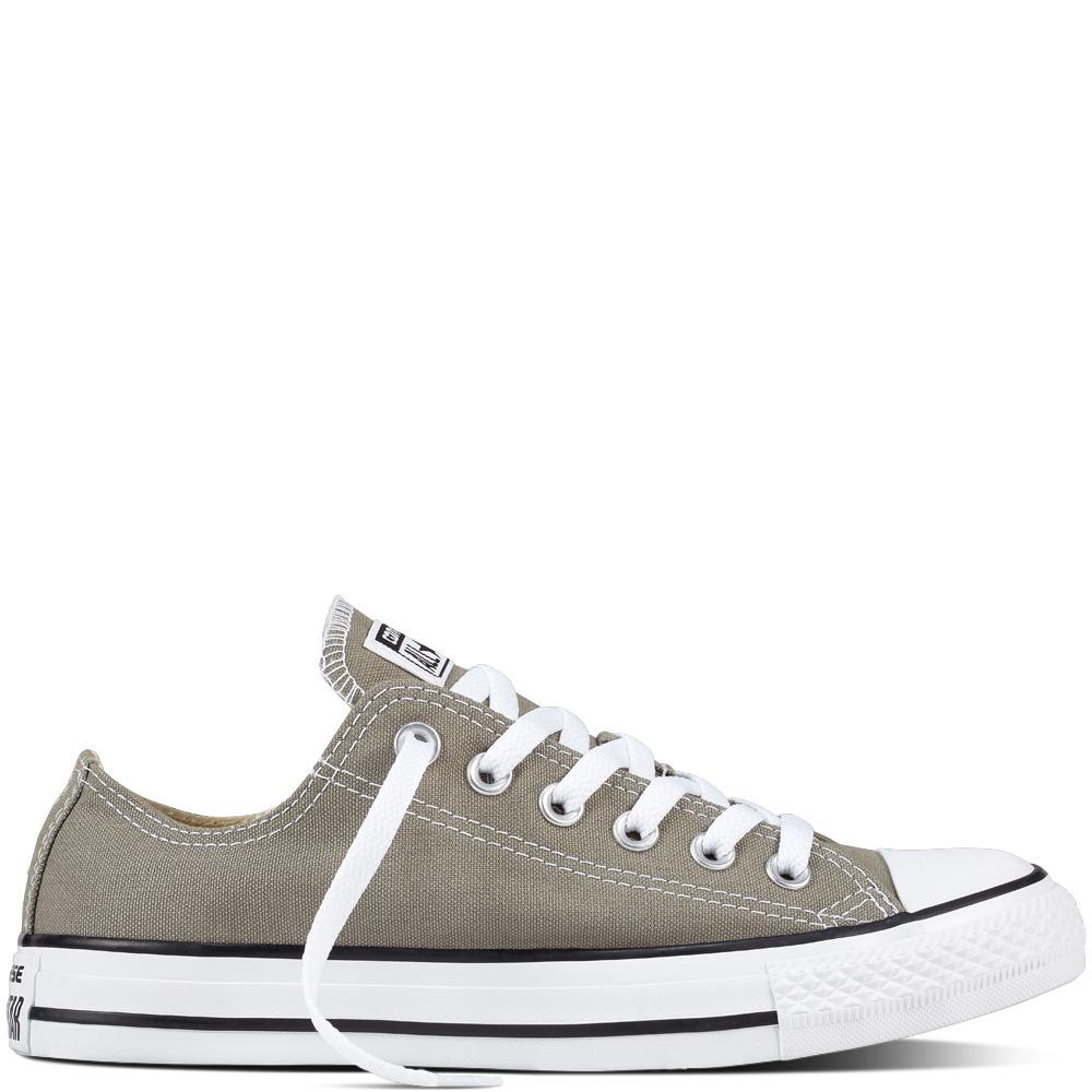 Converse Chuck Taylor All Star Classic Colour Low Top Sepatu Sneakers - abu abu