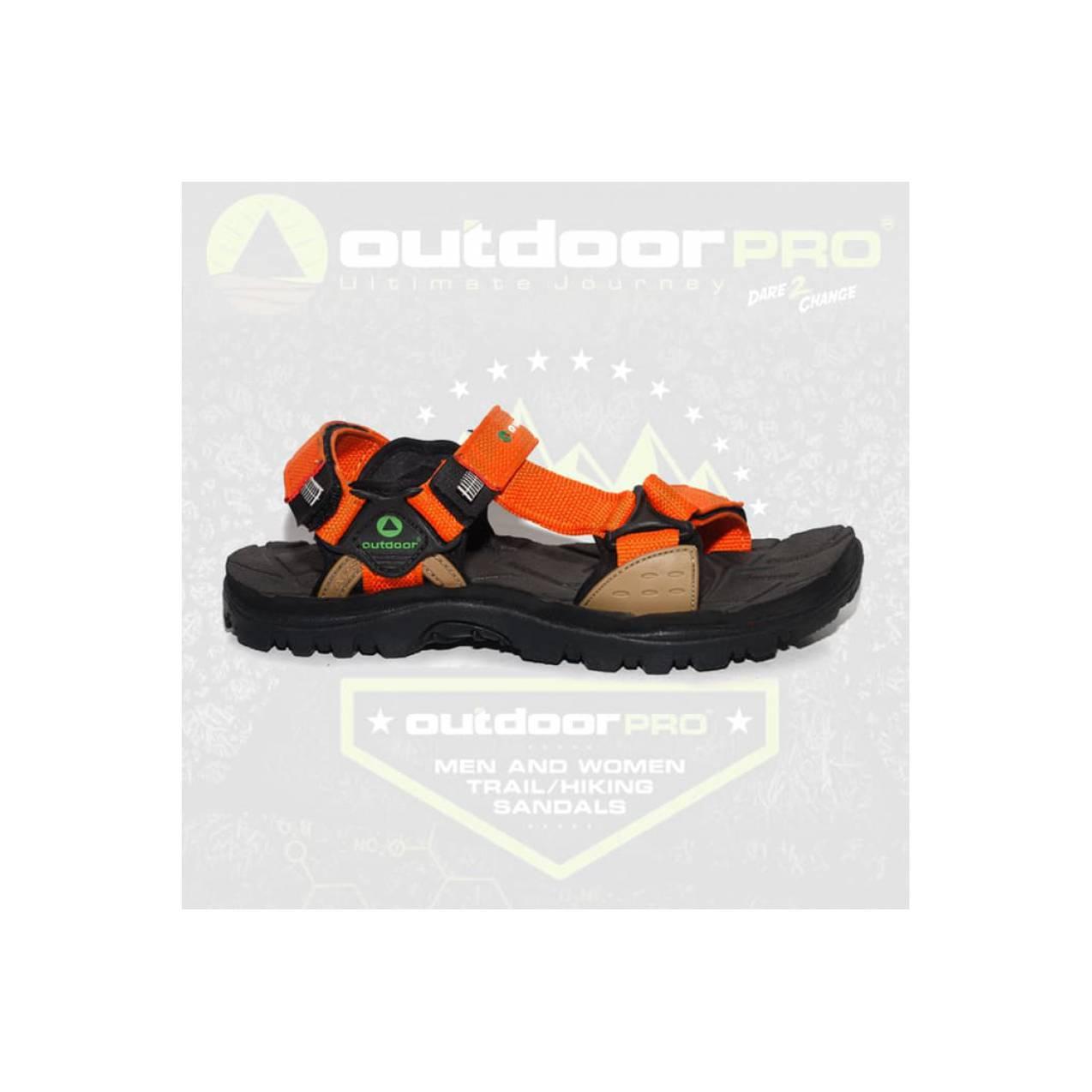 Promo sandal OutdoorPro Magma Orange Sandal Gunung Not Eiger Consina