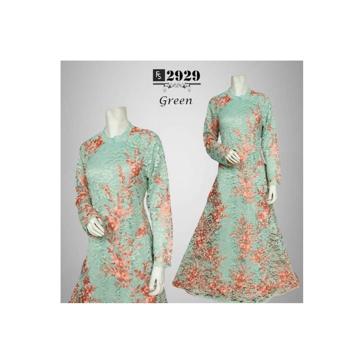 GAMIS PESTA BAJU GAMIS LEBARAN MEWAH Baju Pesta Jumbo Brokat Premium